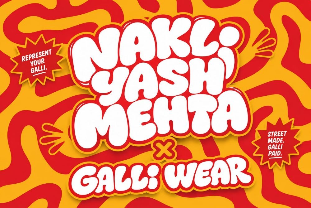 Nakli Yash Mehta x Galli Wear ad still