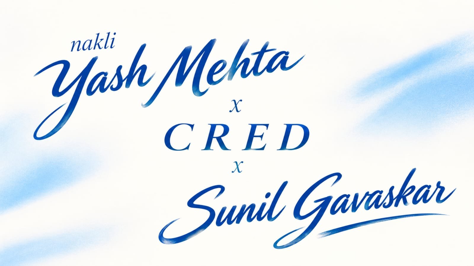 Nakli Yash Mehta x CRED x Sunil Gavaskar video thumbnail