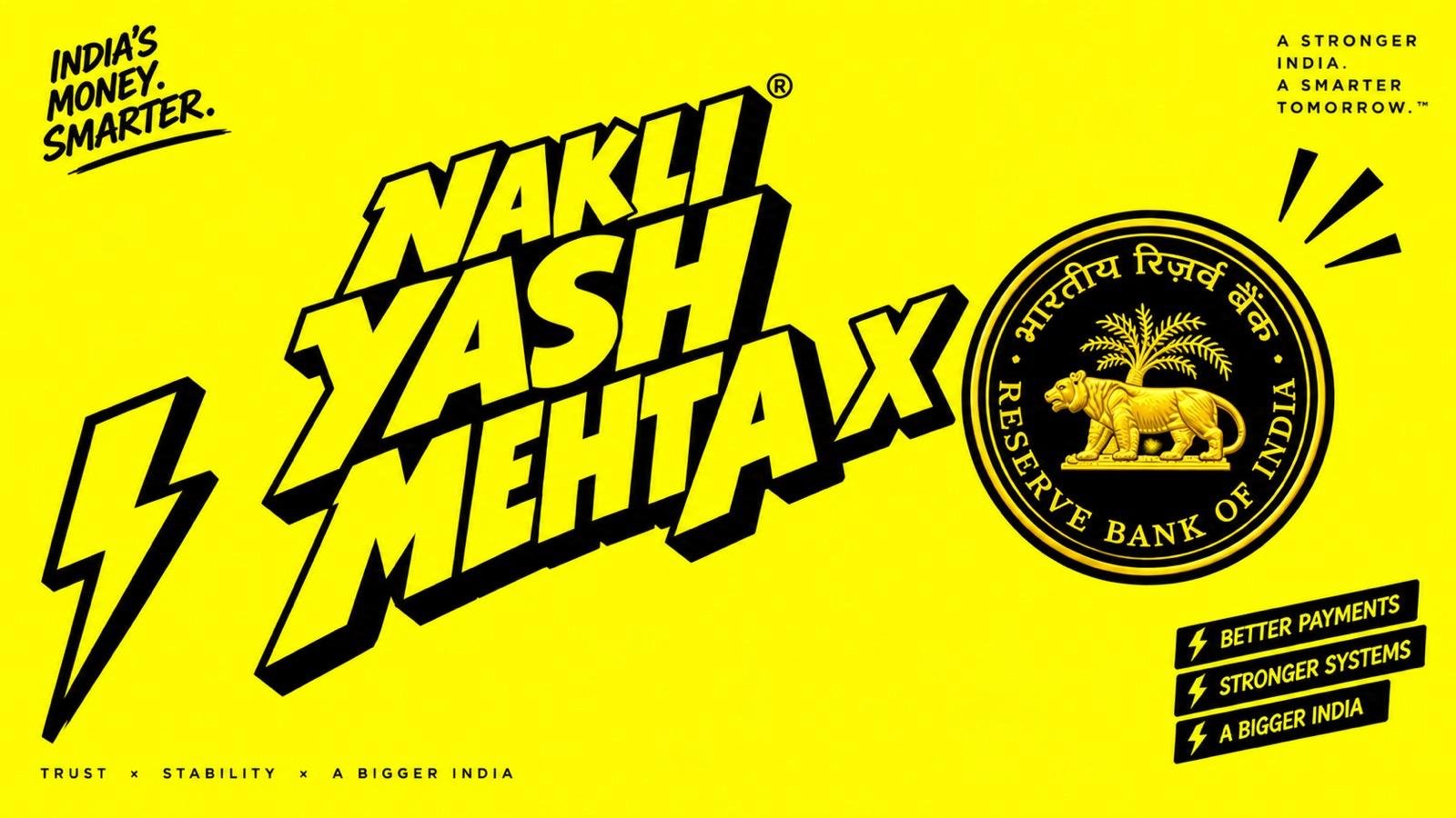 Nakli Yash Mehta x Reserve Bank of India video thumbnail