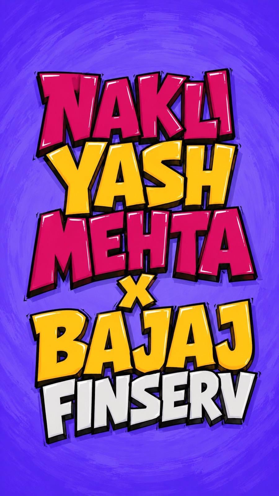Nakli Yash Mehta x Bajaj Finserv video thumbnail